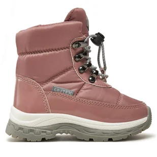 Śniegowce Garvalin 241851 A032 M Różowy - Buty dla dziewczynek - miniaturka - grafika 1