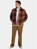 Kurtki męskie - Billabong Kurtka przejściowa Barlow Jckt ABYJK00184 Brązowy Regular Fit - miniaturka - grafika 1