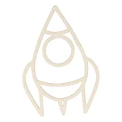 Scrapbooking - EKO-DECO, rakieta, kartonowa - miniaturka - grafika 1