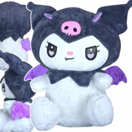 Maskotki i pluszaki - MASKOTKA KUROMI PLUSZOWA PRZYTULANKA MIĘKKI PLUSZAK DUŻY 35CM HELLO KITTY - miniaturka - grafika 1