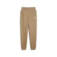 Spodnie damskie - Damskie Spodnie PUMA ESS+ EMBROIDERY HIGH-WAIST PANTS FL CL 67000767 – Beżowy - miniaturka - grafika 1