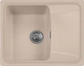 Zlewozmywaki - Zlew PLADOS HARMONY 61.10 JASNY BEŻ (avena 94) (HR615094) - miniaturka - grafika 1