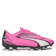 Piłka nożna - Buty do piłki nożnej Puma Ultra Play Fg/Ag 107763 01 Różowy - miniaturka - grafika 1