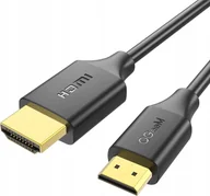 Kable komputerowe i do monitorów - Kabel QGeeM HDMI Mini - HDMI 1.83m czarny QG-AV19 - miniaturka - grafika 1