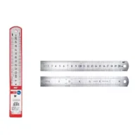 Przybory szkolne - Linijka ze stali nierdzewnej 20cm - miniaturka - grafika 1