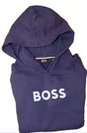 Bluzy damskie - BOSS Bluza damska, fioletowa, L (DE) - miniaturka - grafika 1
