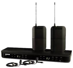 Shure BLX 188E/CVL-H8E - system bezprzewodowy z podwójnym odbiornikiem ♦ 30 DNI NA ZWROT ♦ GWARANCJA DOOR-TO-DOOR ♦ SZYBKA WYSYŁKA - Inne akcesoria muzyczne - miniaturka - grafika 1