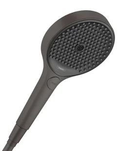 Hansgrohe Rainfinity - Główka  prysznicowa 130, 3 strumienie, EcoSmart, czarny chrom szczotkowany 26865340 - Słuchawki prysznicowe - miniaturka - grafika 1