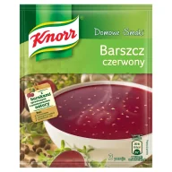Zupy w płynie - Knorr Domowe Smaki Barszcz czerwony ekspresowy 53 g - miniaturka - grafika 1