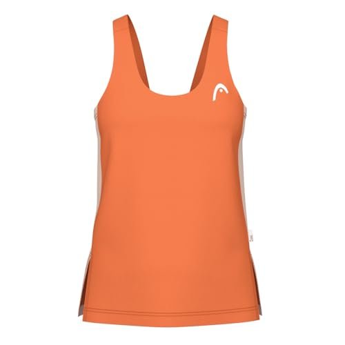 HEAD Spirit Tank Top Women, Campfire pomarańczowy