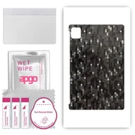 Akcesoria do tabletów i e-booków - folia naklejka skórka strukturalna na TYŁ do Blackview Tab 13 Pro - Carbon Pixel Czarny - apgo SKINS - miniaturka - grafika 1