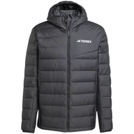 Kurtki męskie - Męska kurtka puchowa Adidas Mt Down Ho J Rozmiar: XL / Kolor: czarny - miniaturka - grafika 1