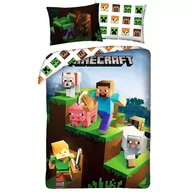 Pościel dla dzieci - Pościel 140x200 bawełniana Minecraft - miniaturka - grafika 1