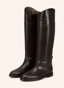 Brunello Cucinelli Kozaki Z Ozdobnymi Kamykami braun - Kozaki damskie - miniaturka - grafika 1