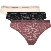 Majtki damskie - Calvin Klein Underwear Koronkowe figi 3-pack - miniaturka - grafika 1