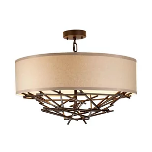 Taiko lampa wisząca odcienie brązu TAIKO-4P Elstead Lighting - Lampy sufitowe - miniaturka - grafika 1