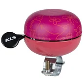 Dzwonki do roweru - Kellys DZWONEK BELL 60 RÓŻOWY 110617 - miniaturka - grafika 1