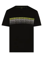 Koszulki męskie - BOSS Green - T-shirt męski  Tee 2, czarny - miniaturka - grafika 1