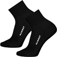 Skarpetki sportowe męskie - Skarpetki MAMMUT Everyday Quarter Socks 3-Pack black EU 42-44 - miniaturka - grafika 1