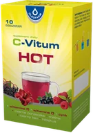Witaminy i minerały - Oleofarm C-Vitum Hot Suplement Diety 10 Saszetek - - miniaturka - grafika 1