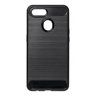 Etui i futerały do telefonów - Forcell Futerał CARBON do OPPO A15 / A15s czarny - miniaturka - grafika 1
