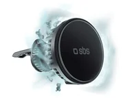 Uchwyty samochodowe do telefonów - Uchwyt samochodowy SBS Frozen Mag z ładowarką 15W i chłodzeniem - miniaturka - grafika 1