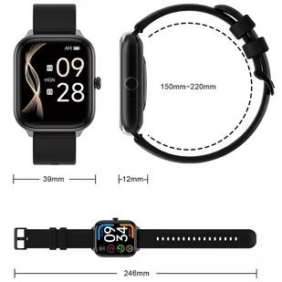 Imilab Imiki ST1 Czarny - Smartwatch - miniaturka - grafika 10