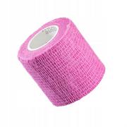 Apteczki i materiały opatrunkowe - Vitammy Autoband bandaż kohezyjny kolor różowy 5cmX450cm - miniaturka - grafika 1