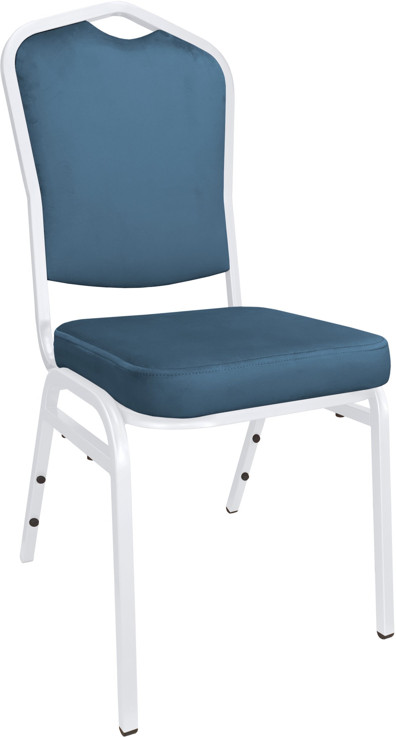 Krzesło Vega bankietowe konferencyjne stelaż biały MG33