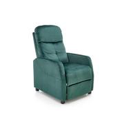 Fotele - Rozkładany Fotel Wypoczynkowy Felipe 2 Ciemny Zielony Halmar - miniaturka - grafika 1