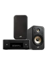 Zestawy stereo - Zestaw stereo: Denon RCD-N12 DAB/Polk Audio ES20 - miniaturka - grafika 1