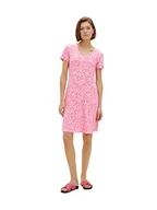 Sukienki - TOM TAILOR Damski sukienka 1035234, 31745 - Pink Geo Design, 42 - miniaturka - grafika 1