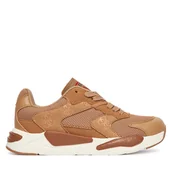 Buty dla dziewczynek - Sneakersy Guess J5BZ49 L0870 Brązowy - miniaturka - grafika 1