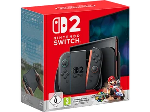 Konsola NINTENDO Switch 2 Czarny + Mario Kart World Gra NINTENDO SWITCH 2 - Konsole Nintendo - miniaturka - grafika 2
