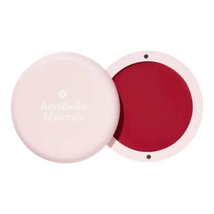 Annabelle Minerals Blush Balm Kremowy róż, Red Velvet - Róże do policzków - miniaturka - grafika 1