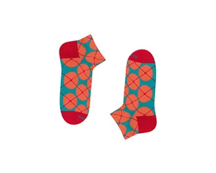 Kolorowe stopki - Wólczańska 7m1 - Skarpetki męskie - miniaturka - grafika 1