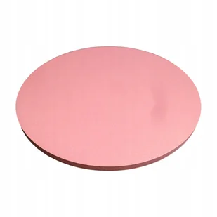 PODKŁAD POD TORT RÓŻOWY 20 cm OKRĄGŁY GRUBY DO STYLU ANGIELSKIEGO - Dodatki do ciast w proszku - miniaturka - grafika 1