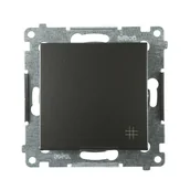 Wyłączniki światła i elektryczne - Simon Włącznik krzyżowy 54 antracyt - miniaturka - grafika 1