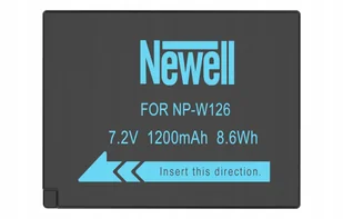 Akumulator Newell Np-W126 Do Fujifilm 1200 Mah - Ładowarki i akumulatory - miniaturka - grafika 1