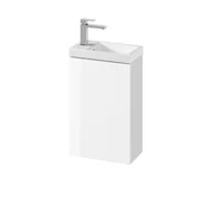 Szafki łazienkowe - Zestaw mebli łazienkowych Senti Malta Plus 40 cm biały połysk - miniaturka - grafika 1