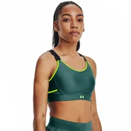 Biustonosze - Biustonosz treningowy Under Armour UA Infinity Crossover High - zielony - miniaturka - grafika 1