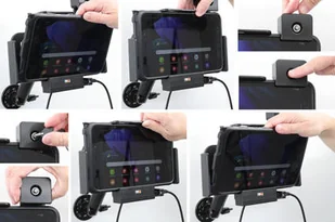 Uchwyt aktywny do instalacji na stałe z blokadą na kluczyk do Samsung Galaxy Tab Active 3, SM-T570/SM-T575 w oryginalnym futerale - Akcesoria do tabletów i e-booków - miniaturka - grafika 5