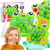 Zabawki zręcznościowe - Żabka muzyczny tłuczek, gra zręcznościowa - miniaturka - grafika 1
