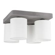 Lampy sufitowe - Spotlight Gentle Sufitowa Spot-Light 2321436 Beton/Tkanina - miniaturka - grafika 1