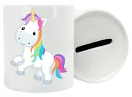 Skarbonki - SKARBONKA JEDNOROŻEC PREZENT Z IMIENIEM - miniaturka - grafika 1