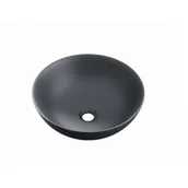 Umywalki - EXCELLENT CEAC.6401.400.GRM Luqa Umywalka nablatowa GRAFIT MAT - miniaturka - grafika 1