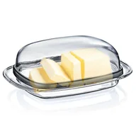 Inne naczynia kuchenne - Orion Maselnica MASELNICZKA przezroczysta pojemnik na masło z pokrywką 127131 - miniaturka - grafika 1