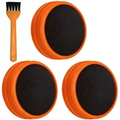 Filtry do odkurzaczy - Novaza Tech 3 x Filtr HEPA do Philips Fc8009, Fc8081, Speedpro Aqua (Nowy Fc6719/01) Filtr do Odkurzacza + Szczotka do czyszczenia filtra - miniaturka - grafika 1