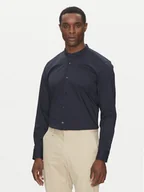 Koszule męskie - BOSS Koszula H-HANK-S-STAN-C3-252 50539176 Granatowy Slim Fit - miniaturka - grafika 1