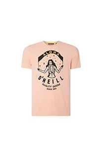 Koszulki męskie - O'Neill O'Neill Męski T-shirt z krótkim rękawem Lm Waimea Pomarańczowy (Canteloup) XS 0A2366 - grafika 1